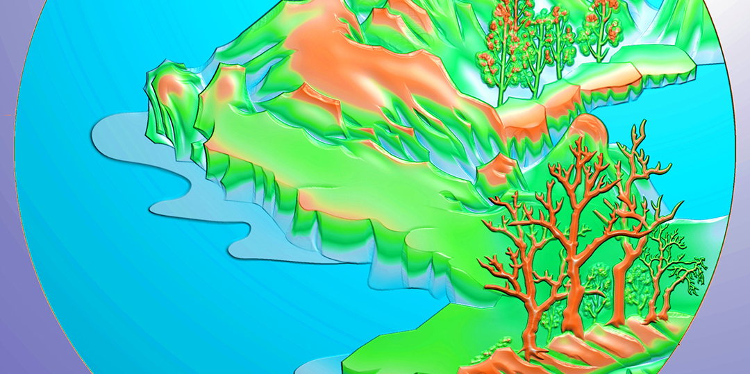 山水画