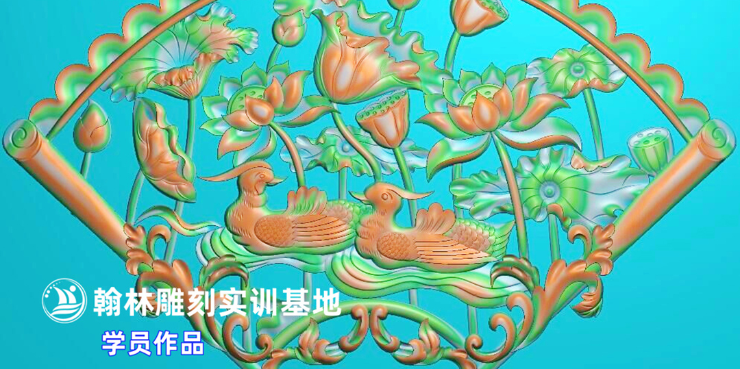荷花鸳鸯